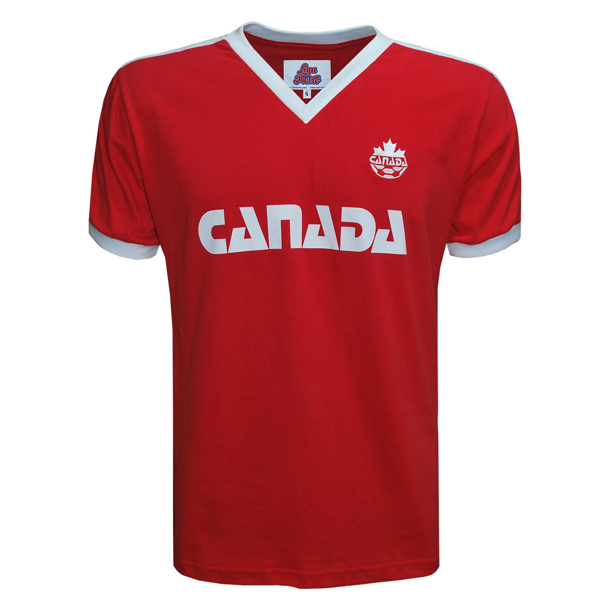 Camisa Canadá 1985 Liga Retrô - Vermelha