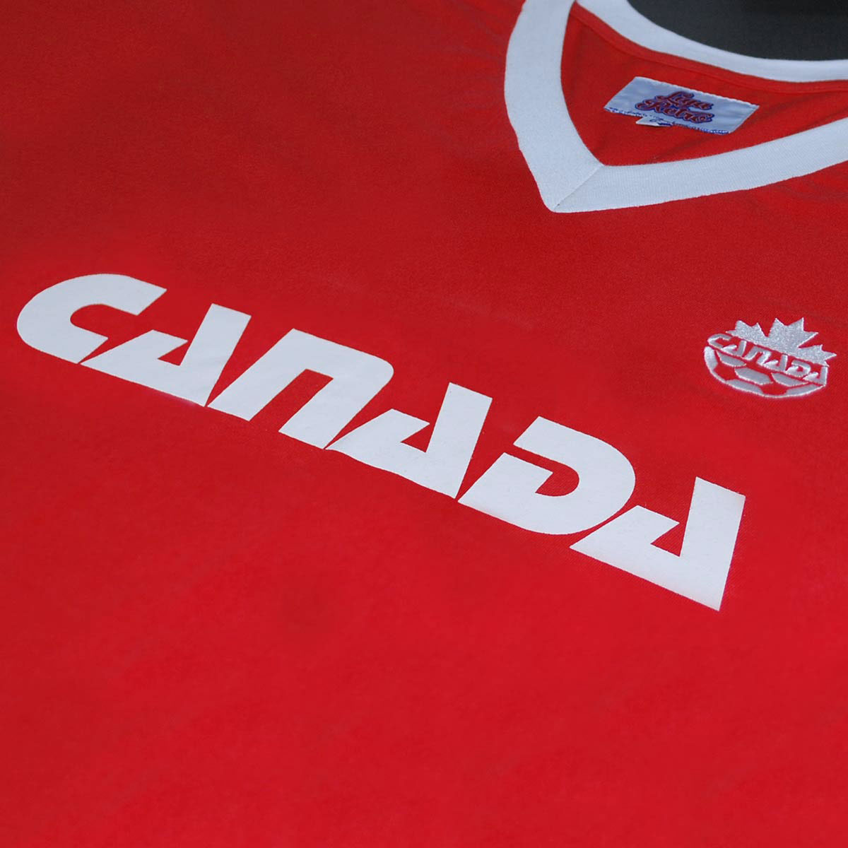 Camisa Canadá 1985 Liga Retrô - Vermelha