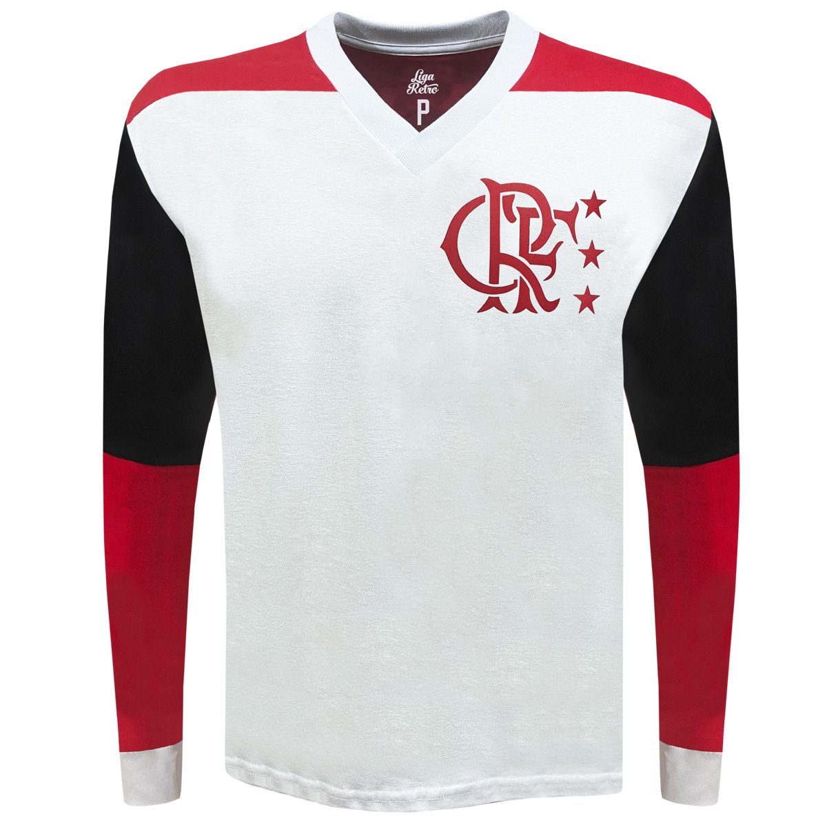 Camisa Liga Retrô Flamengo Mundial 1981 Longa
