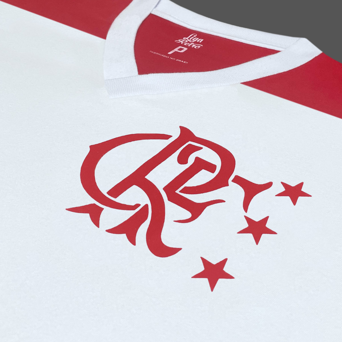 Camisa Liga Retrô Flamengo Mundial 1981 Longa
